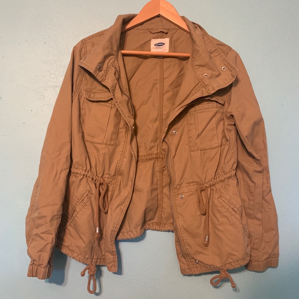 Tan Old Navy coat